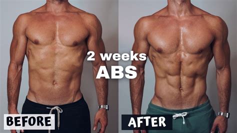 get abs in 2 weeks men.